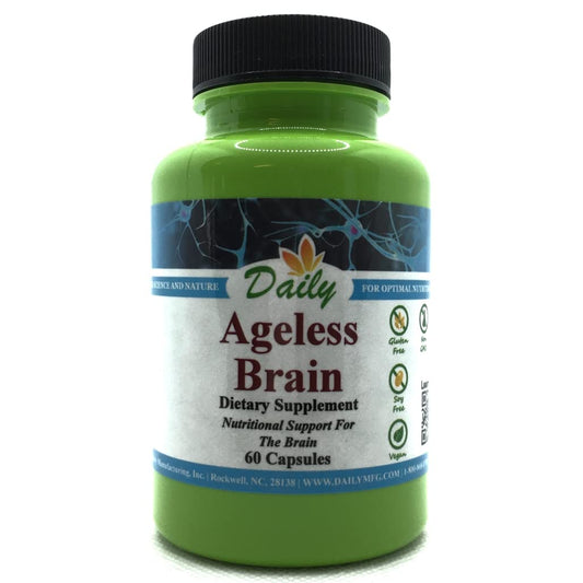 Daily Manufacturing Ageless Brain 60 Capsules