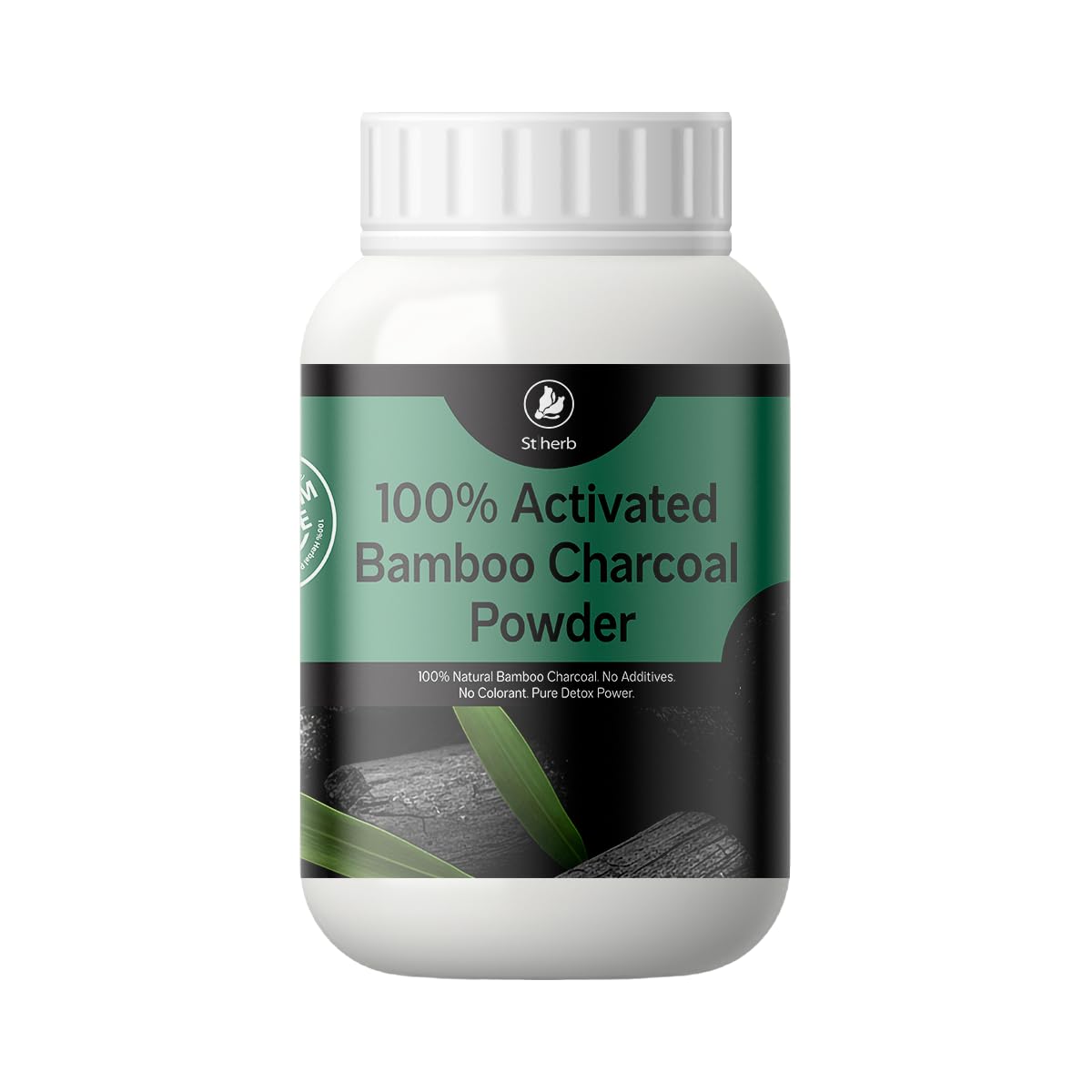 St Herb 100% Bamboo Charcoal Natural Detox Powder 3.52 oz