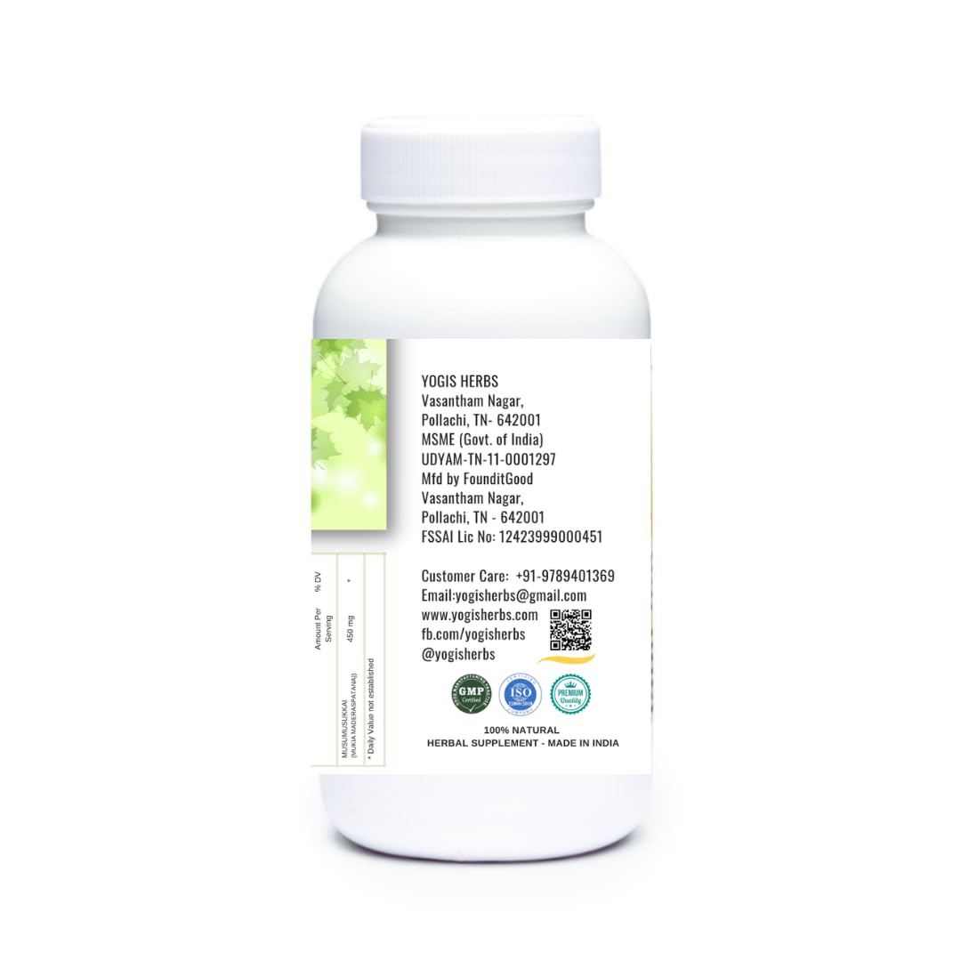 YOGIS HERBS Musumusukkai Capsules 90 Veg Capsules