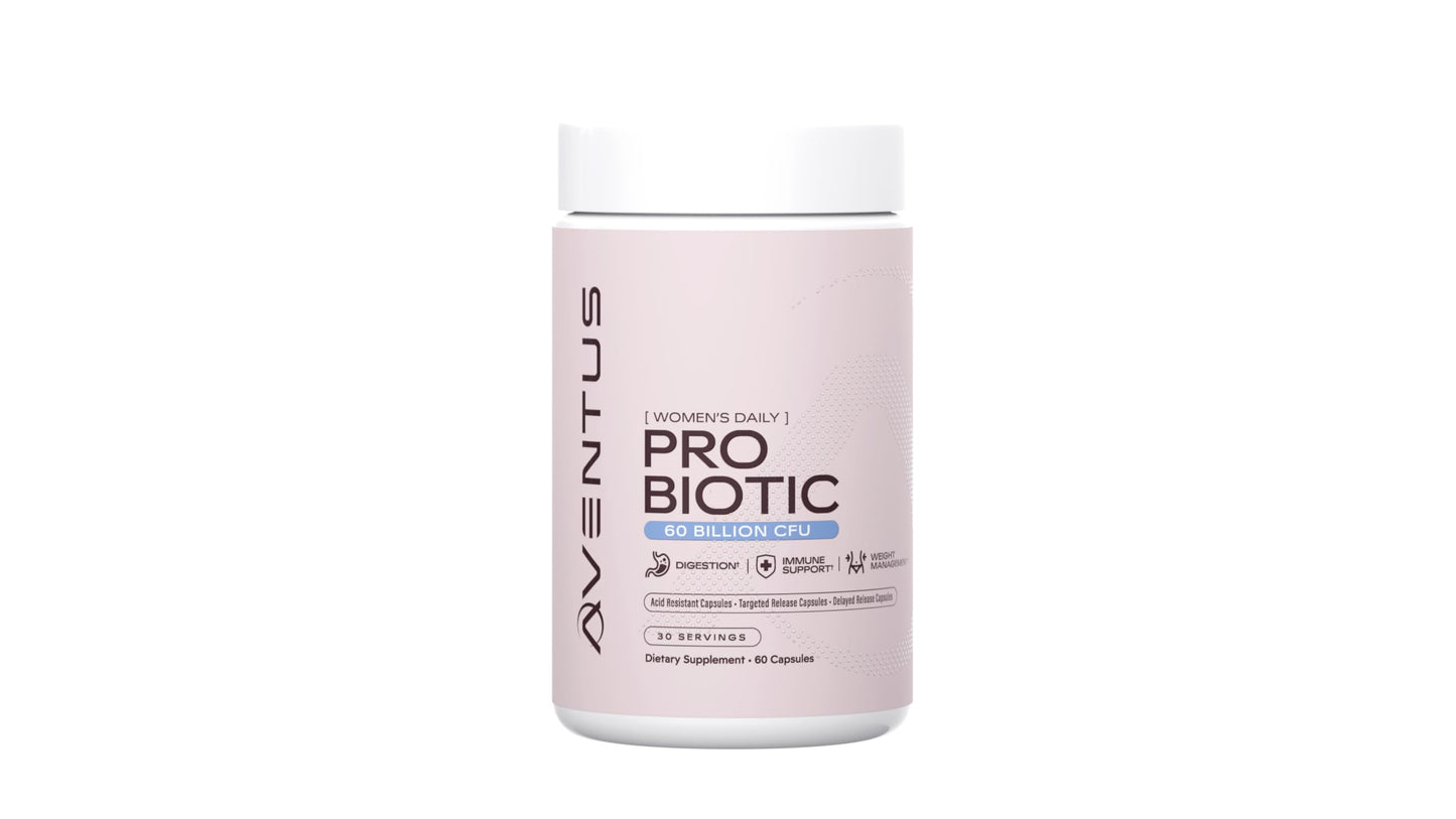 Aventus Women's Daily Probiotic Capsule 60 Count