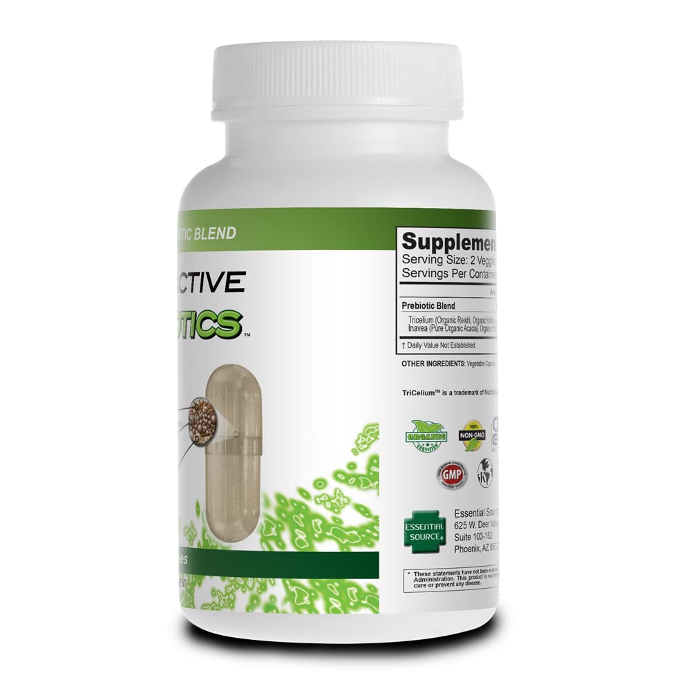 Essential Source Prebiotic Capsules for Women & Men 60 Count