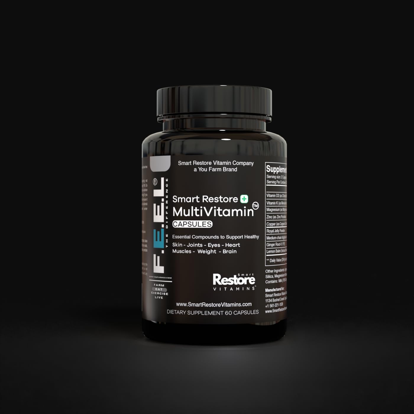 Smart Restore Vitamins Multivitamin Capsule, 60 Capsules