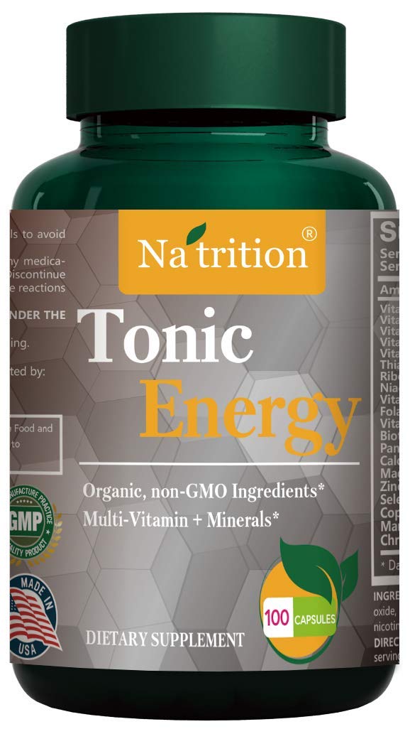 Na'trition Tonic Energy MultiVitamin Capsules 100 Capsules