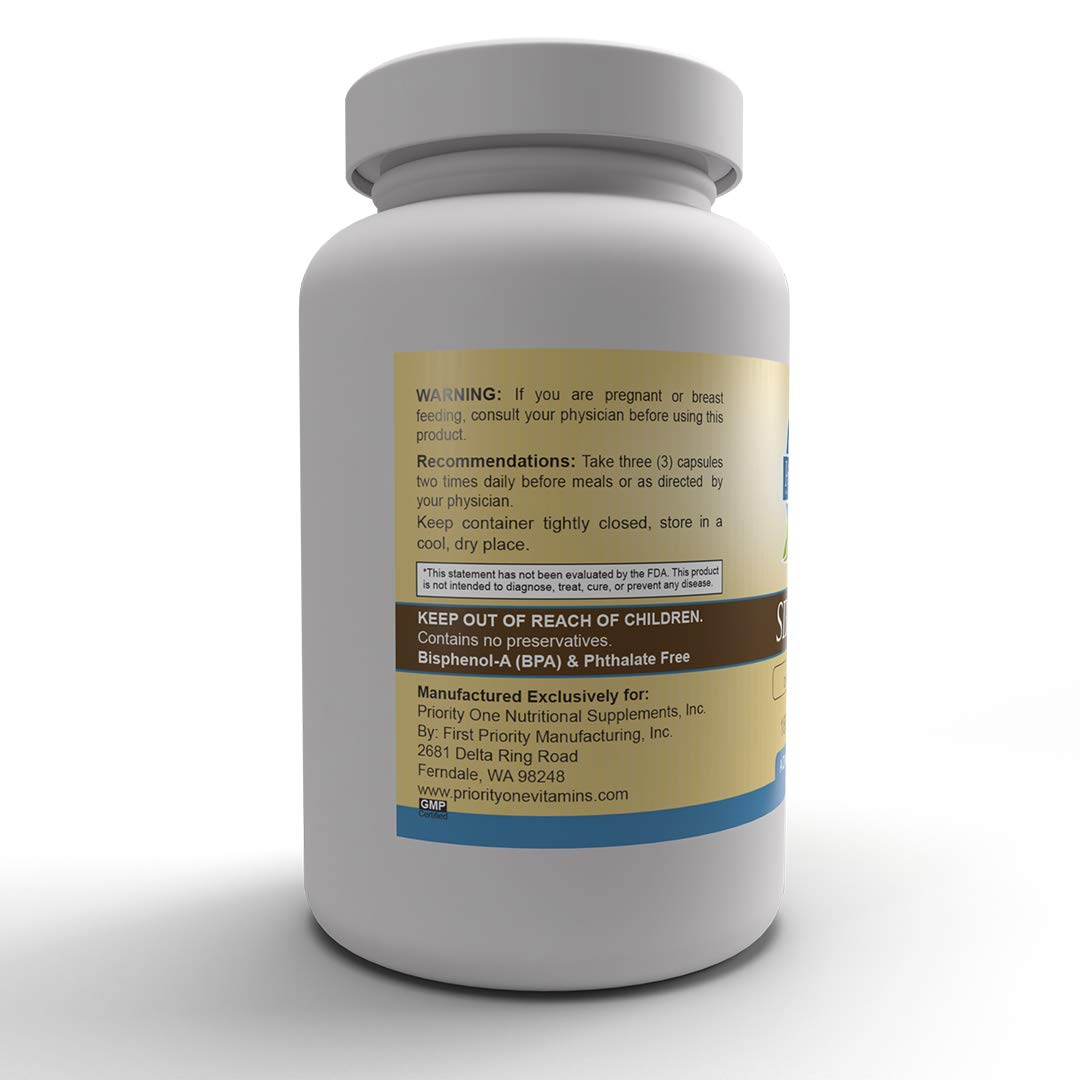 Priority One SIBOZyme No HCL Capsules, 180 Capsules