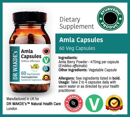 DR WAKDE's Amla Capsules, 1 Count