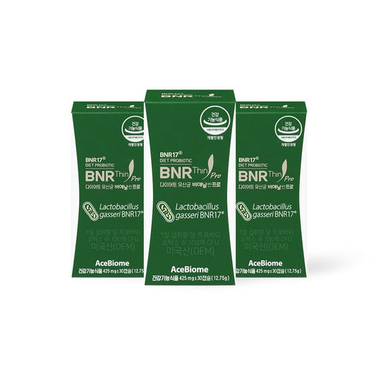 AceBiome BNRThin Pro Lactobacillus Gasseri BNR17 10 Billion CFU Capsules 90 Count