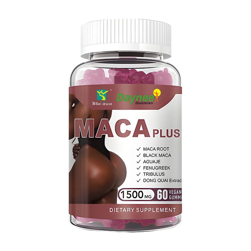Wins Town Maca Candy Gummy 60 Count