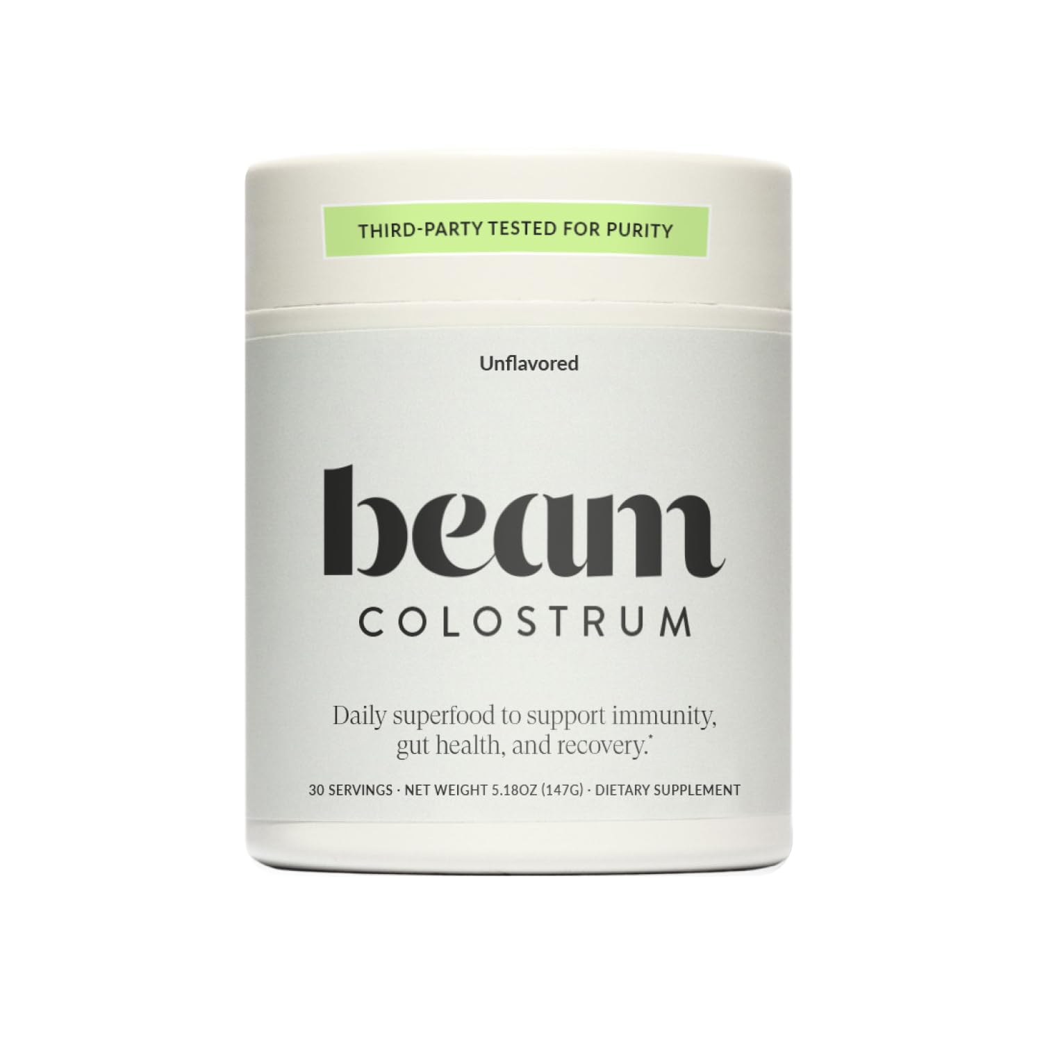 Beam Unflavored Colostrum Powder 5.92 oz