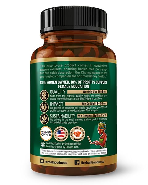 Herbal Goodness Chanca Piedra Capsules 60 Count