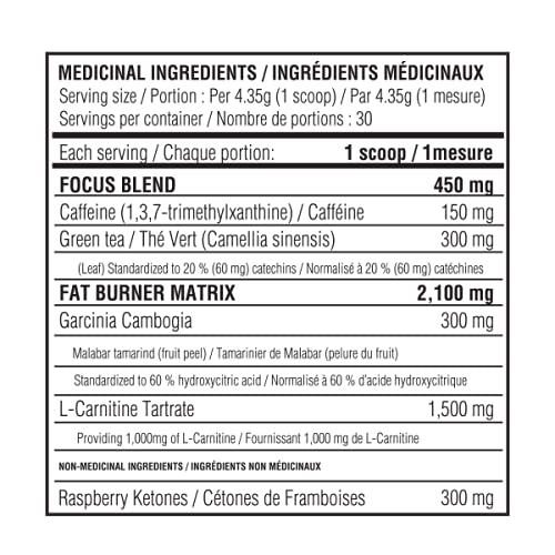 Believe Supplements Energy + Burner Strawberry Daquiri Powder 4.59 Ounce