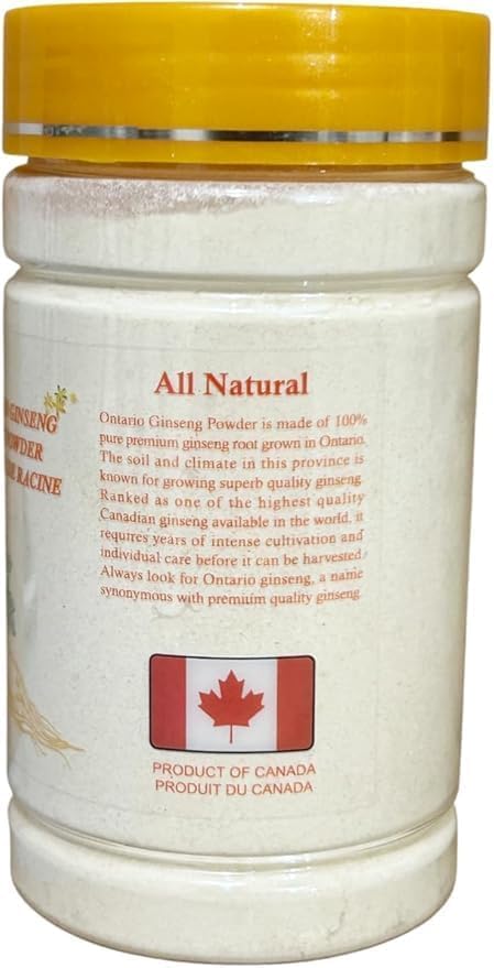 Pure Canada Ontario Ginseng Powder 5.29 oz