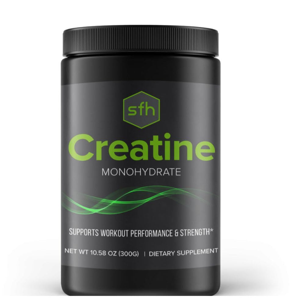 SFH Creatine Monohydrate Powder Micronized Pure Unflavored Fitness Supplement 10.58