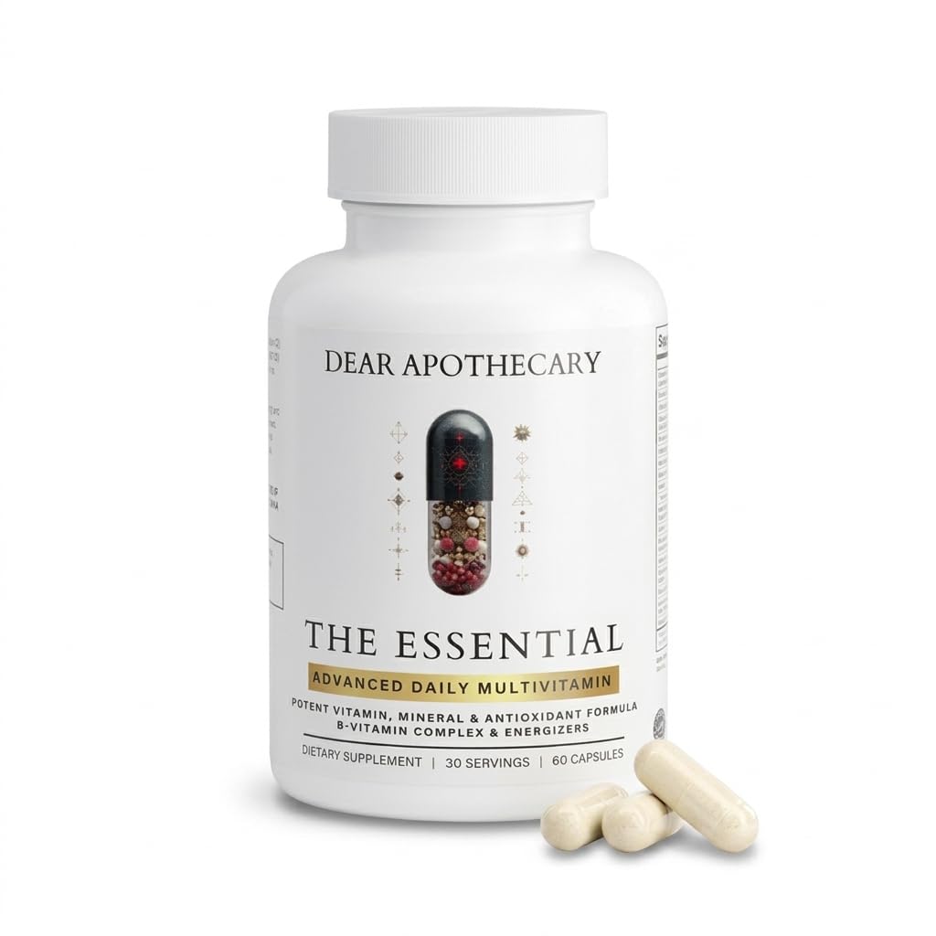 Dear Apothecary The Essential Daily Multivitamin for Men & Women Capsules, 60 Count