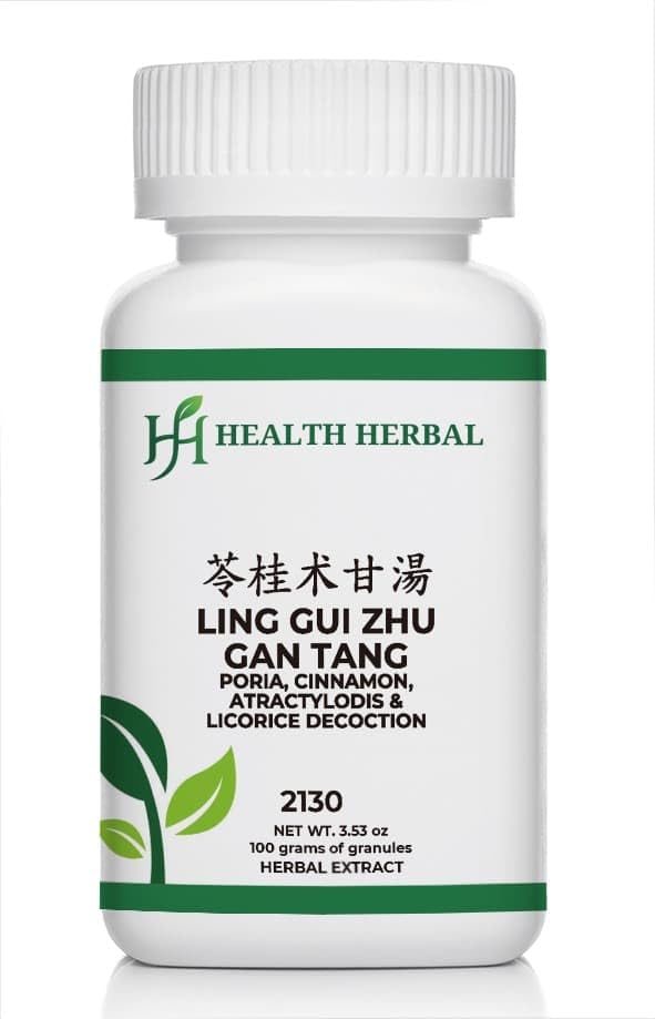 Health Herbal Ling GUI Zhu-Gan Tang/Poria, Cinnamon, Atractylodis & Licorice Decoction Powder 3.53 Ounce