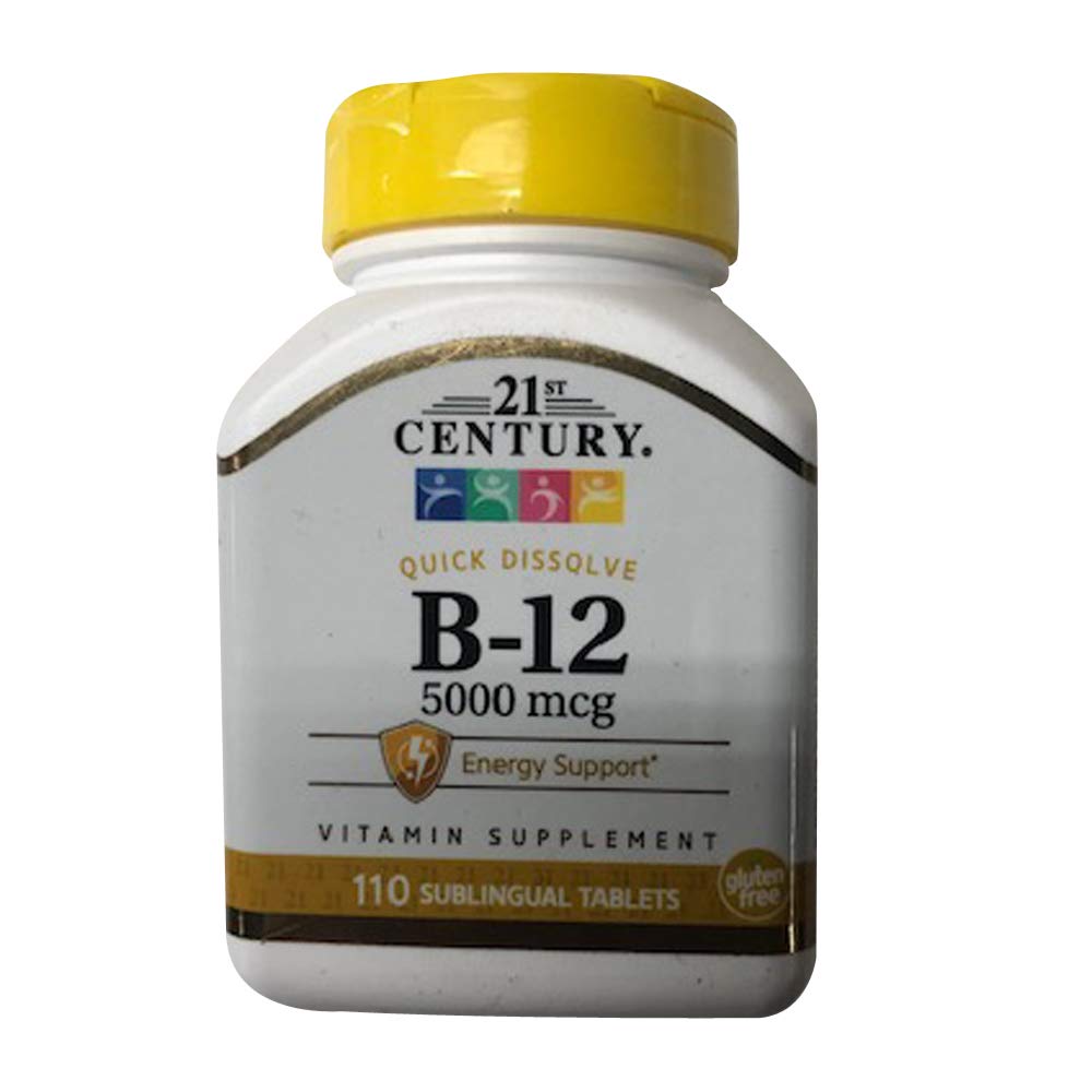 21st Century B12 5000mcg Tablets, 330 Tablets