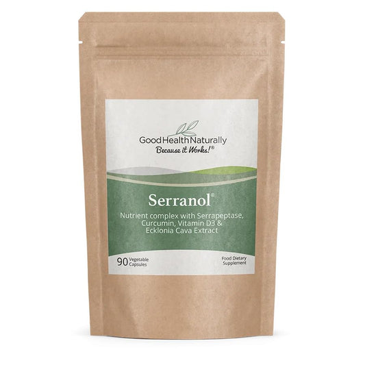 GOOD HEALTH NATURALLY BECAUSE IT WORKS! Serranol Capsules 90