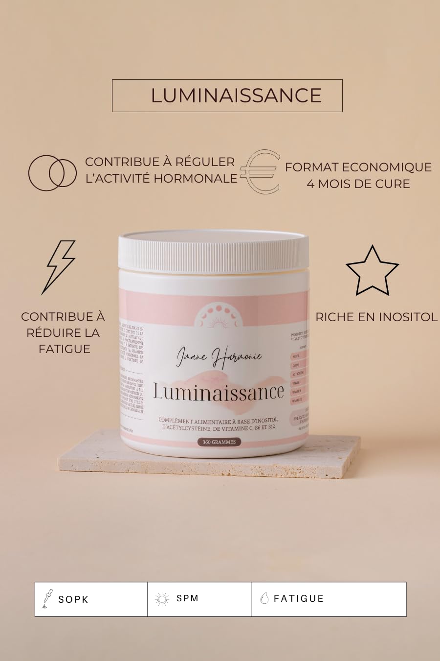 Imane Harmonie Luminaissance Powder 12.69 Ounce