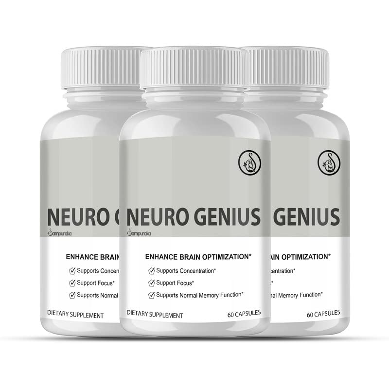 Sampuraka Neuro Genius Advanced Cognitive Support Capsule 180