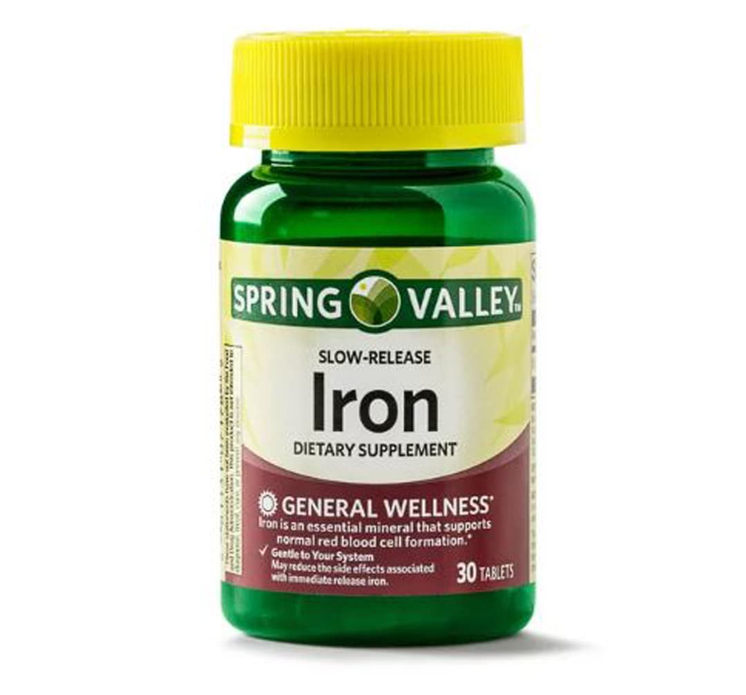 Generic Slow-Release Iron 45 mg Tablets 30 Count
