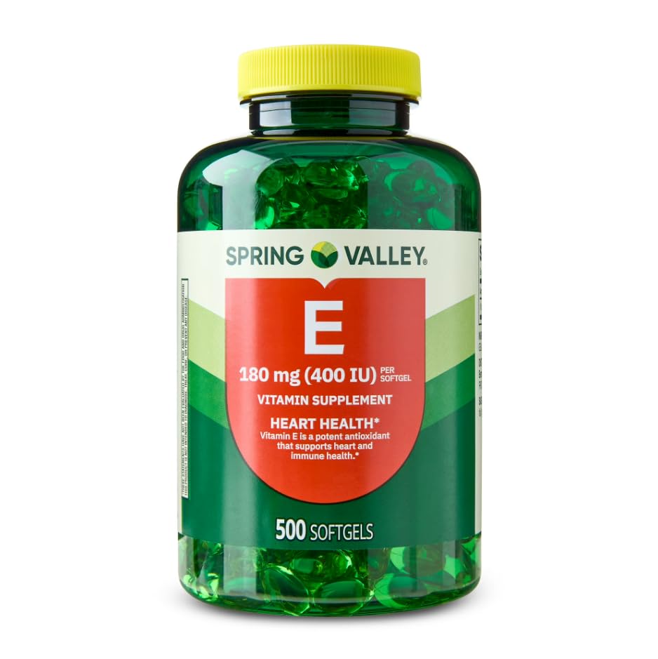 Generic Vitamin E Dietary Supplement Softgels 100 Softgels