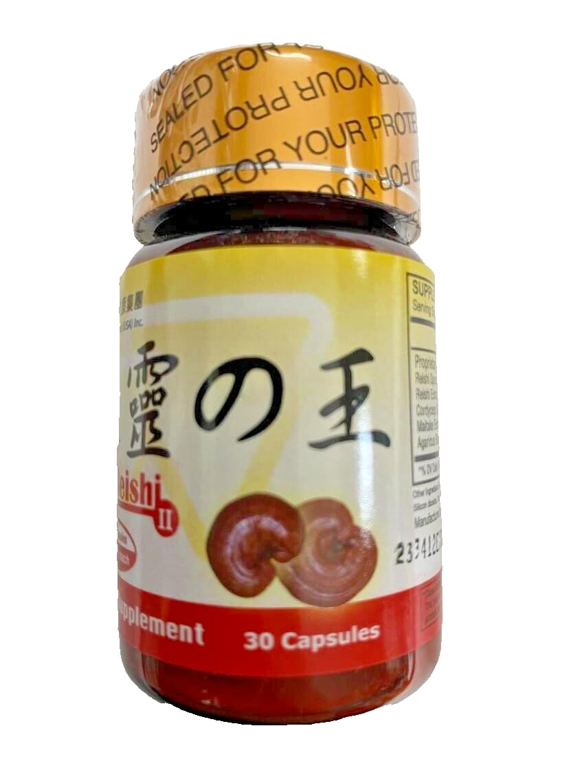 Vicare International (USA) Inc. Vi-Reishi Dietary Supplement Capsule, 30 Count