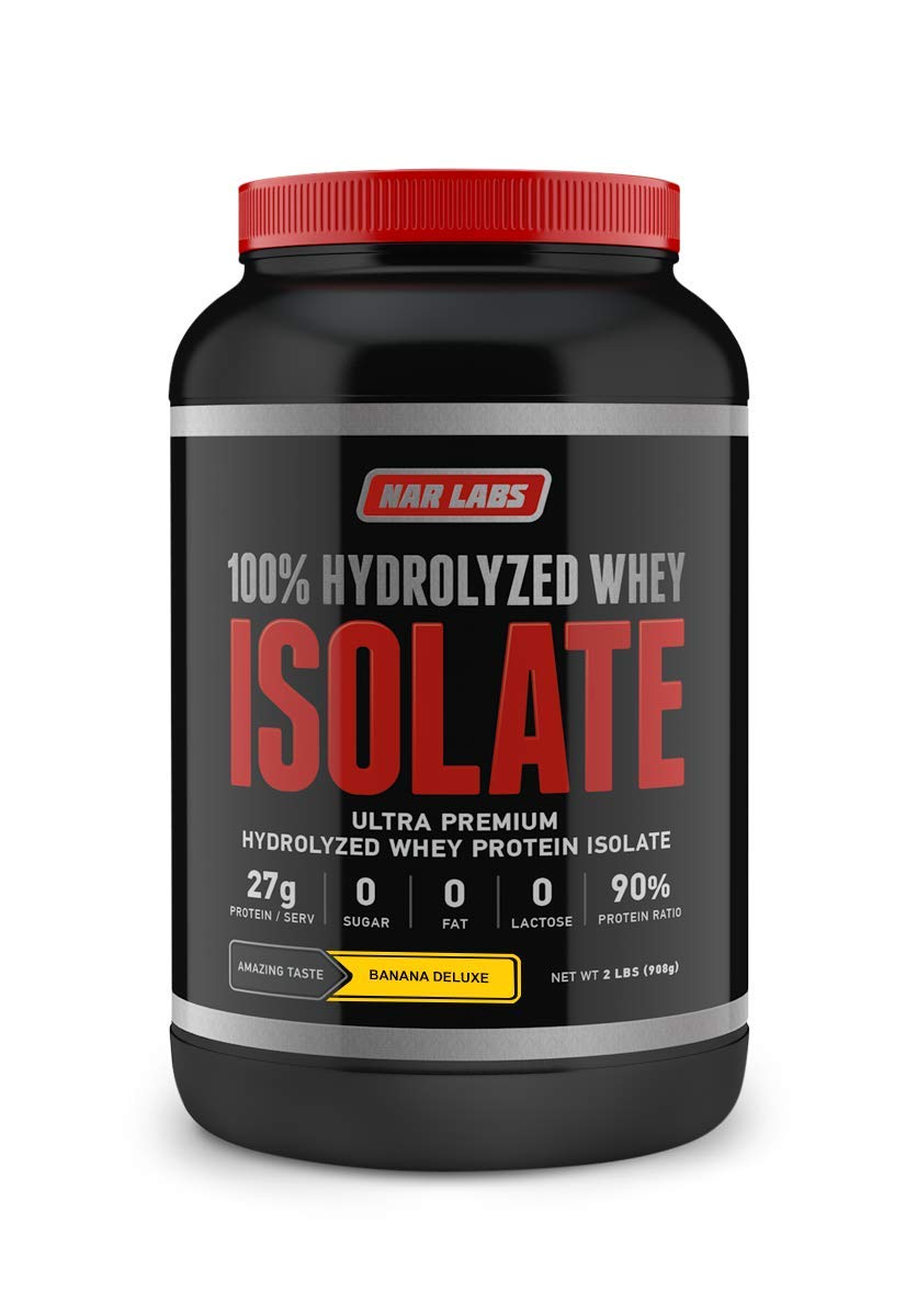 NAR LABS Hydrolyzed Whey Protein Isolate Powder, 32 Servings