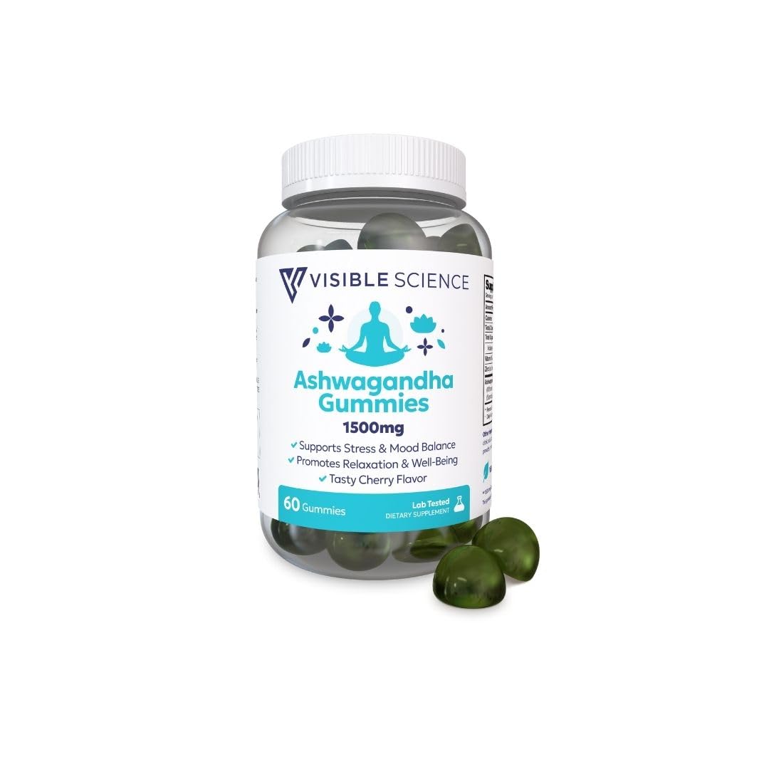 Visible Science Ashwagandha Gummies 60 Count