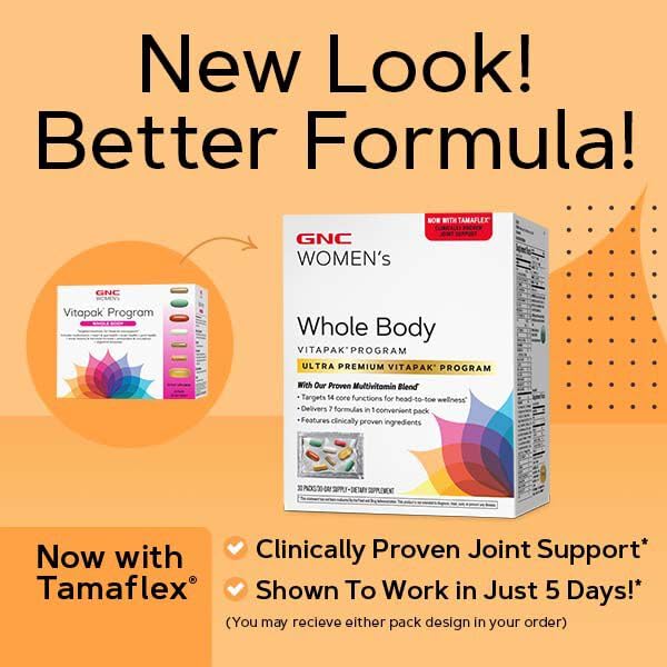 GNC Whole Body Vitapak Program Caplets 30 Count