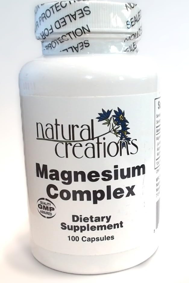 Generic Magnesium Complex Supplement 100 Capsules