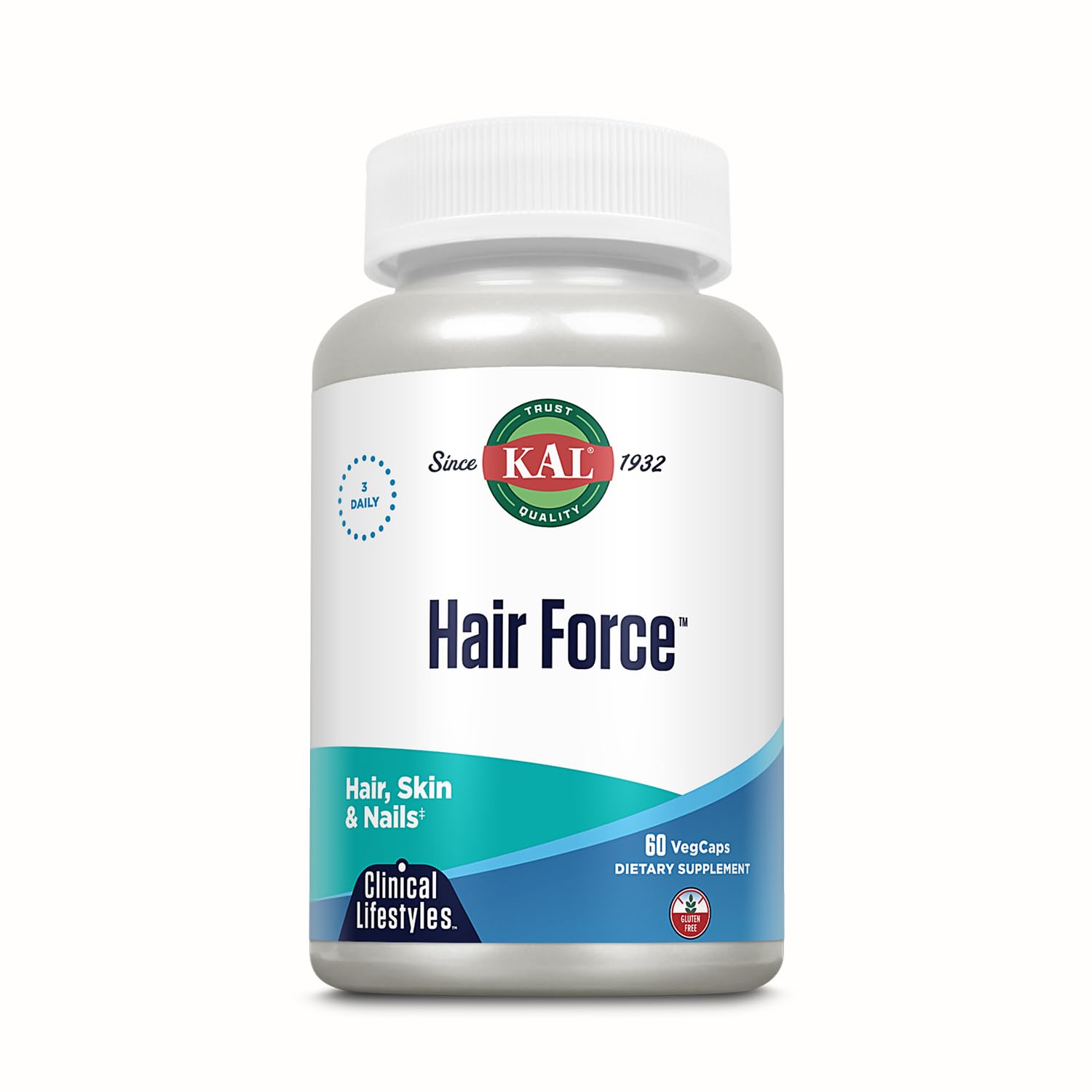 KAL Hair Force Supplement 60 Capsules