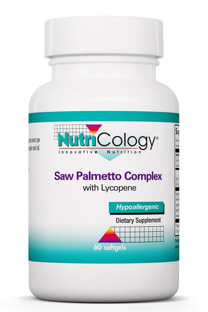 Allergy Research Group Saw Palmetto Complex with Lycopene Softgels 60