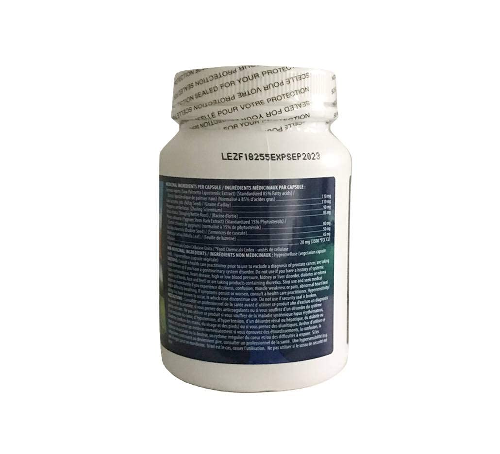 Omega Alpha E-Z Flo Saw Palmetto Seeds Extract Prostate Formula 90 Veg Capsules