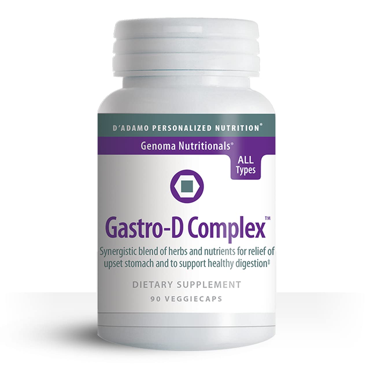 D'Adamo Personalized Nutrition Gastro-D Complex Capsule 90 Count