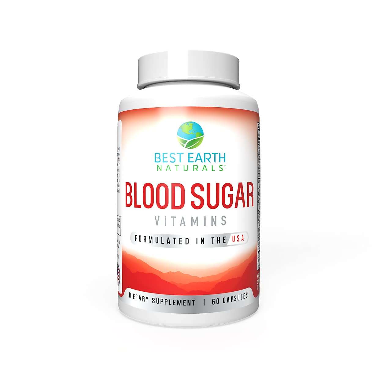 Best Earth Naturals Blood Sugar Vitamins 60 Capsules