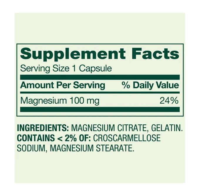 H4U Magnesium Citrate Bone Health Dietary Supplement Gummy 60 Count