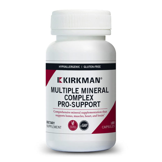 Kirkman Multiple Mineral Complex Pro-Support - Hypoallergenic Capsules 180 Count