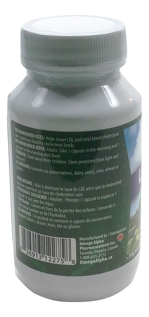 Omega Alpha Less Terol 60 Capsules