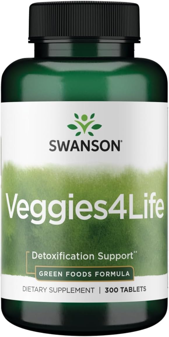 Swanson Veggies4Life 300 Tablets