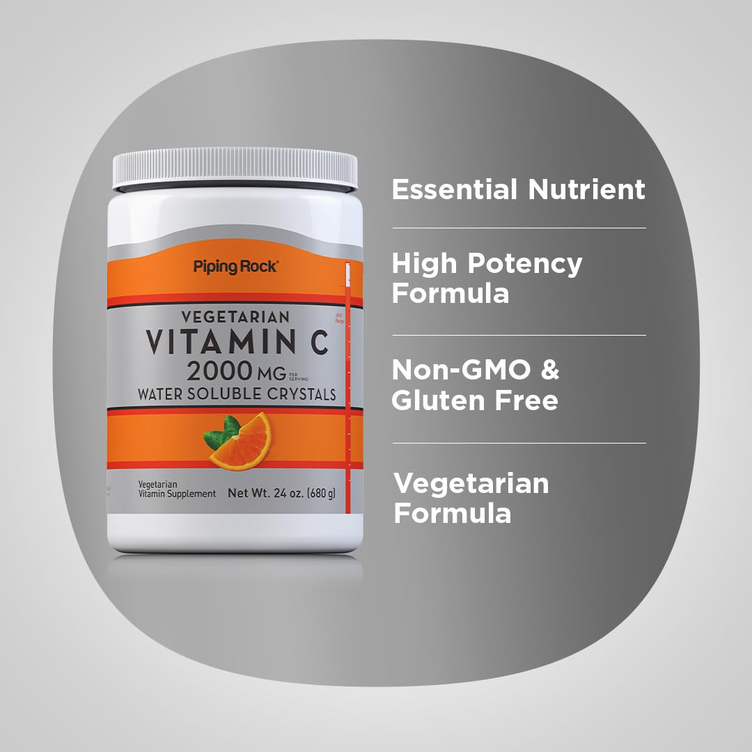 Piping Rock Vitamin C Powder 24 oz