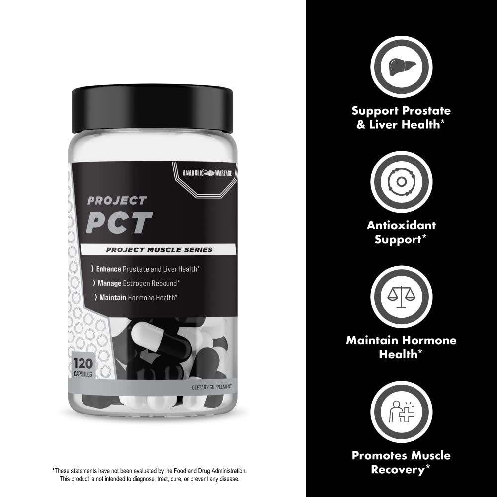 Anabolic Warfare Project PCT Capsule 120 Capsules