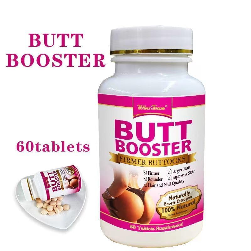 HUIMAMDO Butt Booster Tablet, 60 Tablets