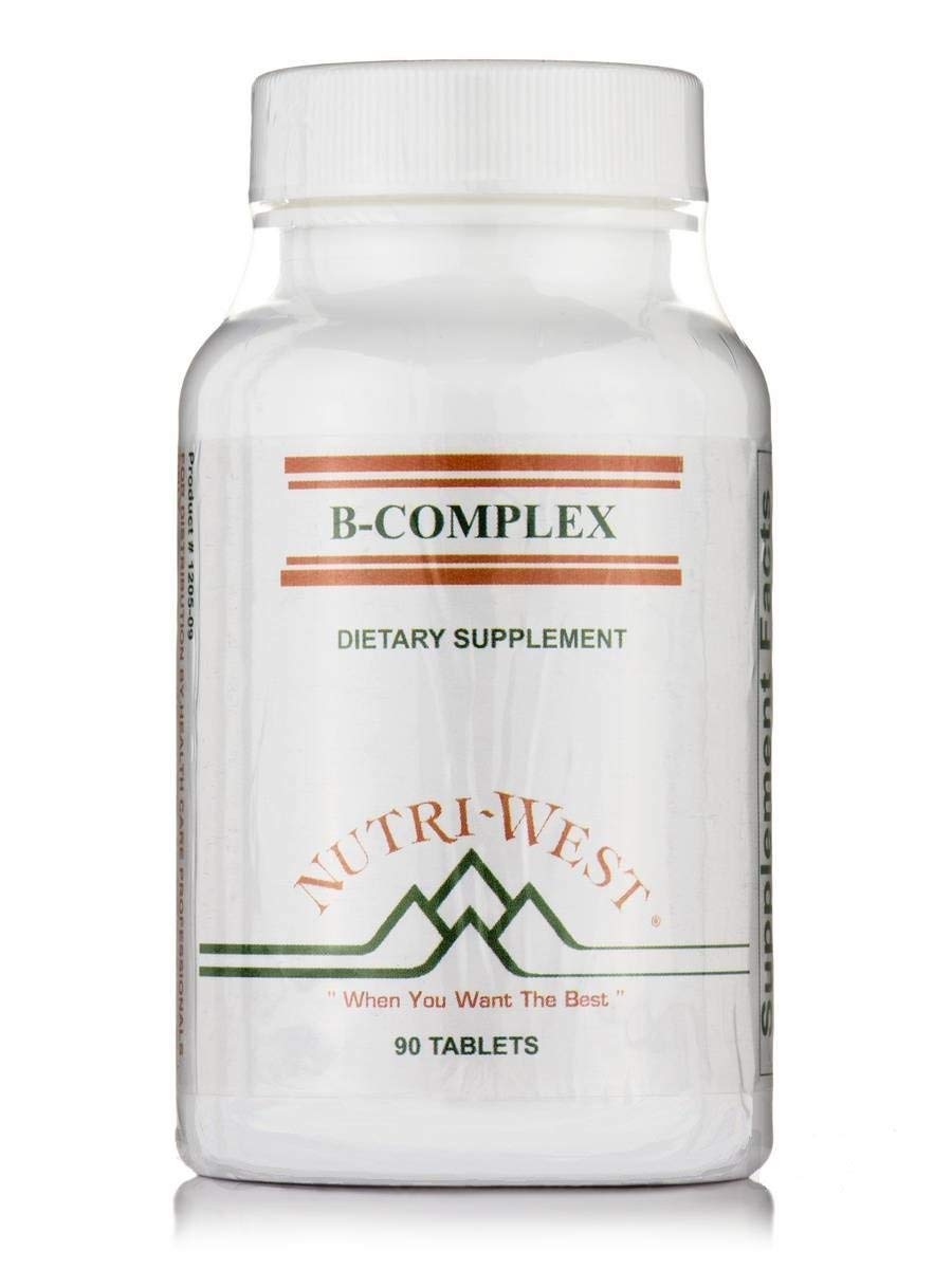 Nutri-West B-Complex Tablets, 90 Count