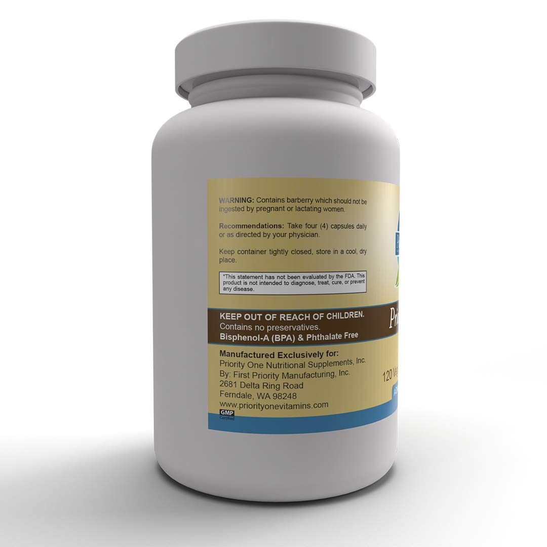Priority One Lipo Priority Vegetarian Capsules 120 Capsules
