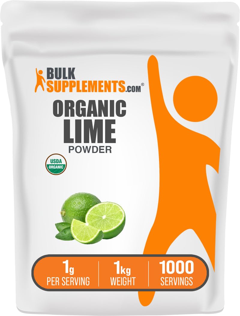 BulkSupplements Organic Lime Powder (Powder), 35.2 oz