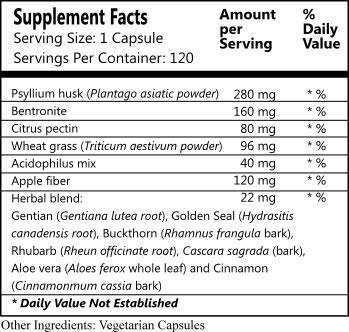 Daily Manufacturing Miracle 7 Colon Cleanser, 120 Capsules