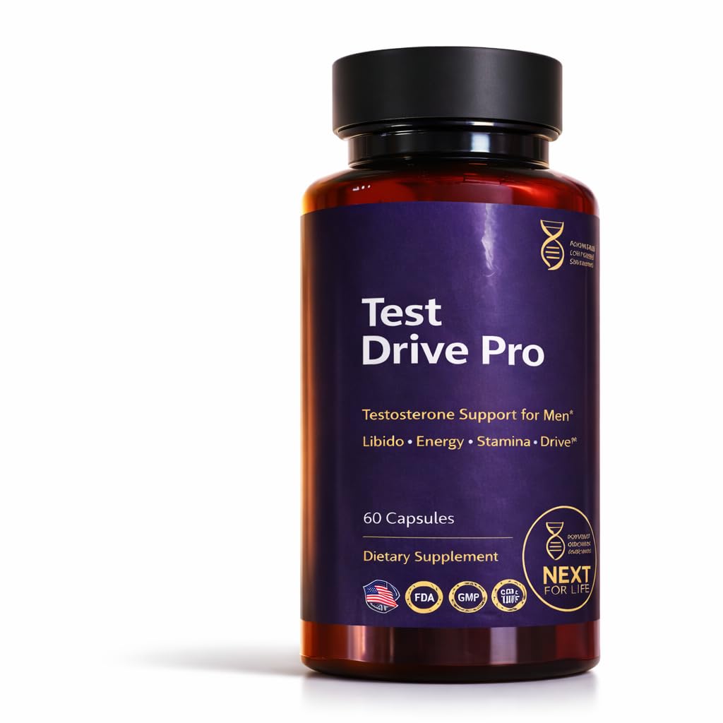 Next For Life Testo Booster for Men Capsules, 30 Count