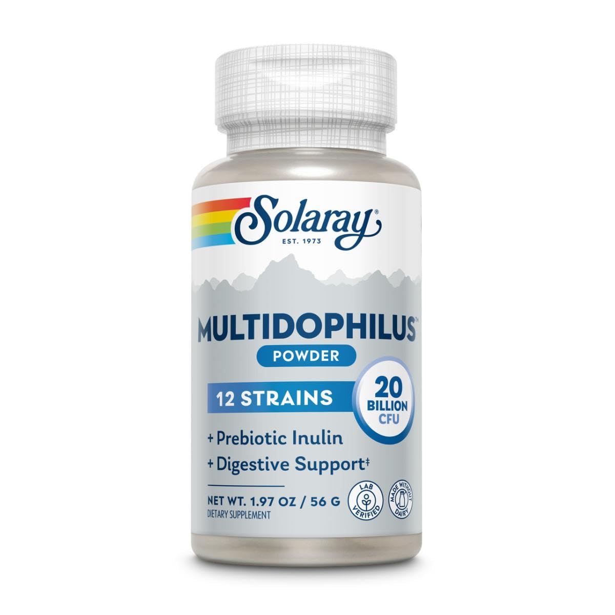 Solaray Multidophilus 12-10 Billion Microorganisms, 100 Capsules