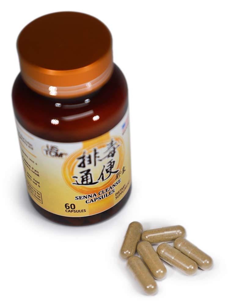 USTCM Senna Cleanse 500mg 60 Capsules