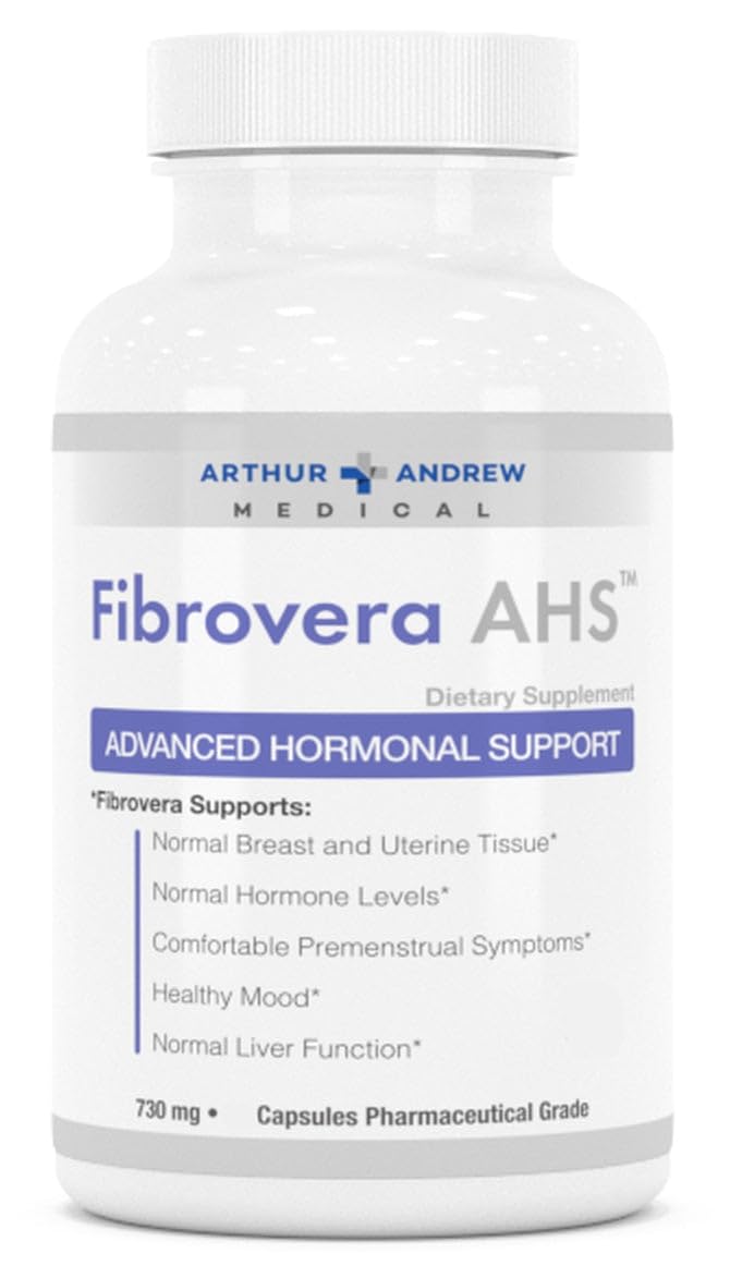 Arthur Andrew Medical Fibrovera AHS Advanced Hormone Support 730 mg per serving Capsule 1 Count