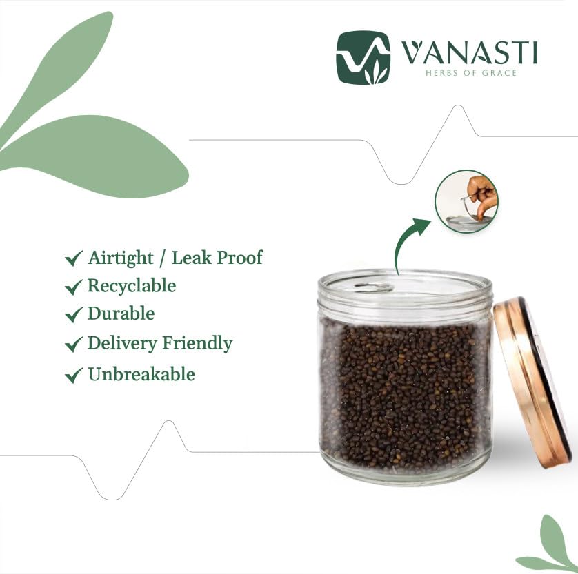 VANASTI Tulsi Seeds Powder 3.52 Ounce